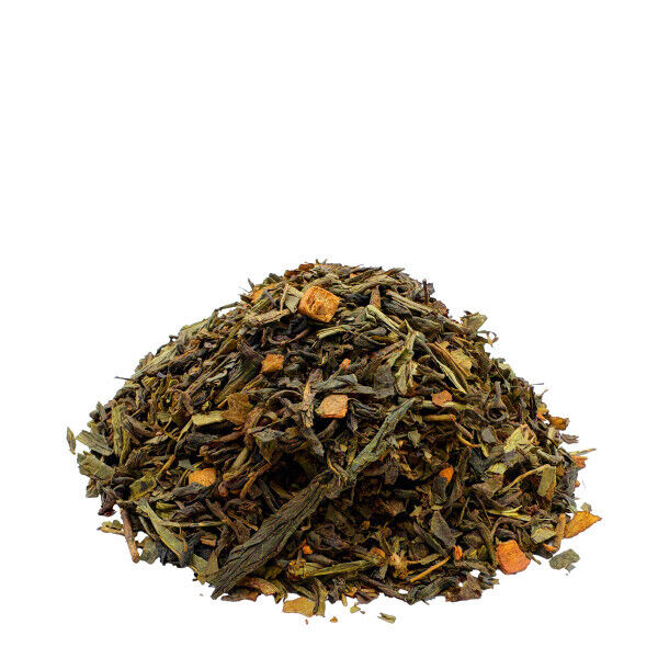 Sencha Hojicha Latte Grüntee mit Vanille-Sahne-Zimt-Geschmack