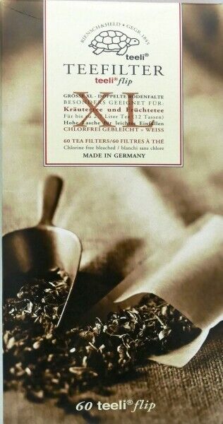Teefilter "XL", Papier weiß, 60 Stück