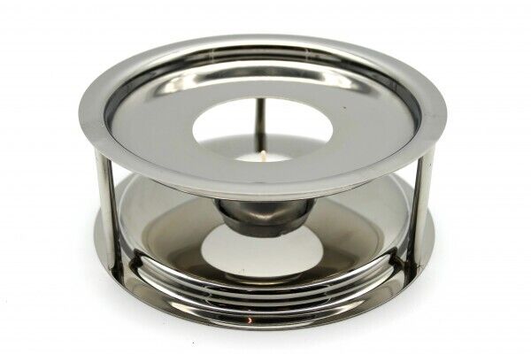 Stövchen Ø ca. 15 cm Edelstahl