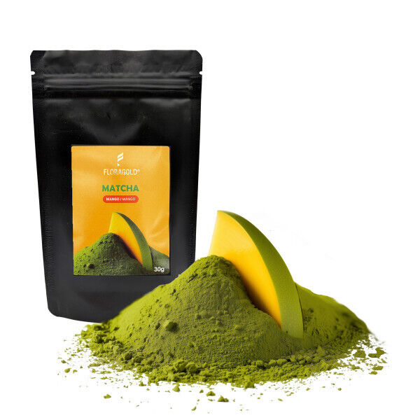 Matcha Flavor mit Mango-Geschmack | Pur oder als Matcha Latte Mango
