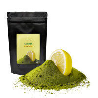 Matcha Flavor mit Zitrone-Geschmack | Pur oder als Matcha Latte Zitrone