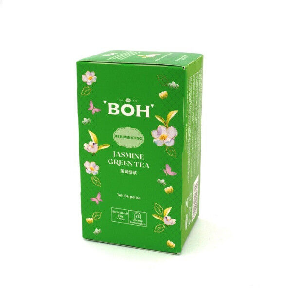 BOH Grüner Jasmin Tee im Teebeutel (MHD 06/25)