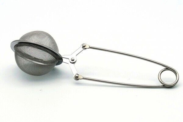 Tee-Ei-Zange "L" Ø ca. 6,5 cm Edelstahl-Gewebe