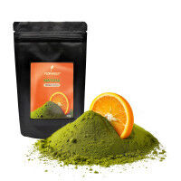 Matcha Flavor mit Orange-Geschmack | Pur oder als Matcha Latte Orange