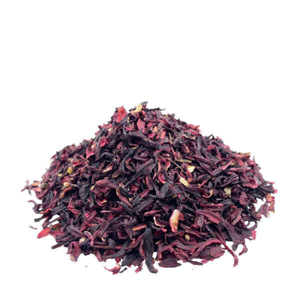 BIO Hibiskusblüten geschnitten für Hibiskustee