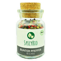 SpicyBIO Bunter Pfeffer (für die Mühle) (MHD 08/26)