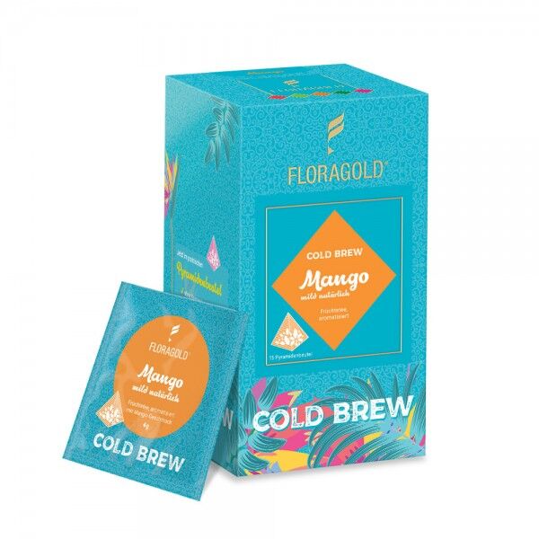 Cold Brew Mango im Pyramidenbeutel