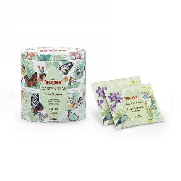 BOH Garden Tea Palas Supreme 15 Pyramidenbeutel in Dose