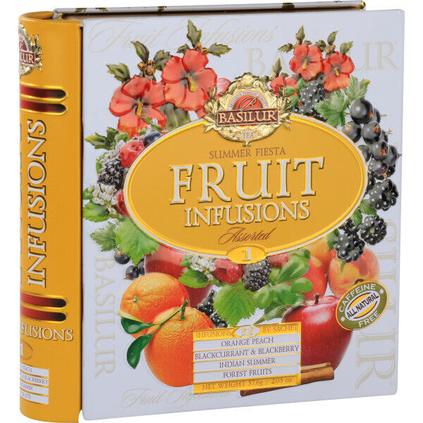 BASILUR Teebuch Früchtetraum "Fruit Infusions Book Summer Fiesta"