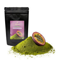 Matcha Flavor mit Passionsfrucht-Geschmack | Pur oder als Matcha Latte Passionsfrucht