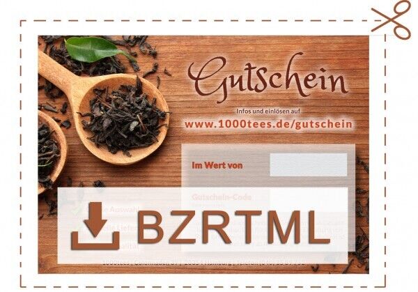 Geschenkgutschein per E-Mail (Code)