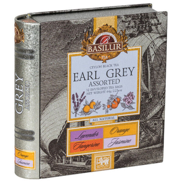 BASILUR Teebuch "Earl Grey Book Assorted"