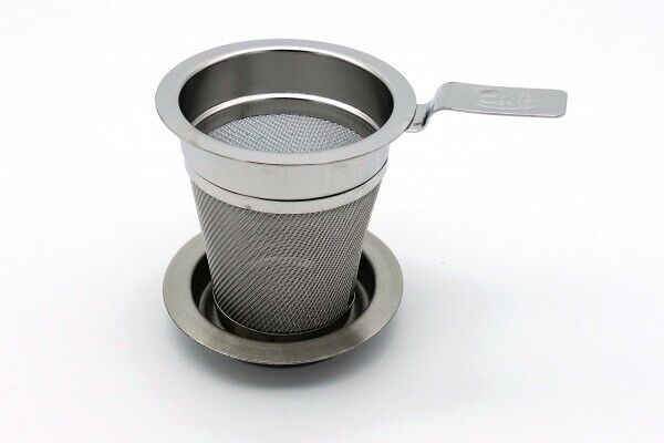 Dauerfilter "XS" mit Abtropfschale Ø ca. 5 cm Edelstahl