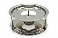 Stövchen Ø ca. 15 cm Edelstahl