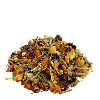 Pfirsich-Passionsfrucht-Basilikum Kräuter