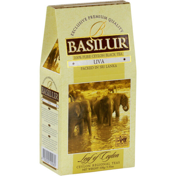 BASILUR Leaf of Ceylon Uva Papierverpackung 100g