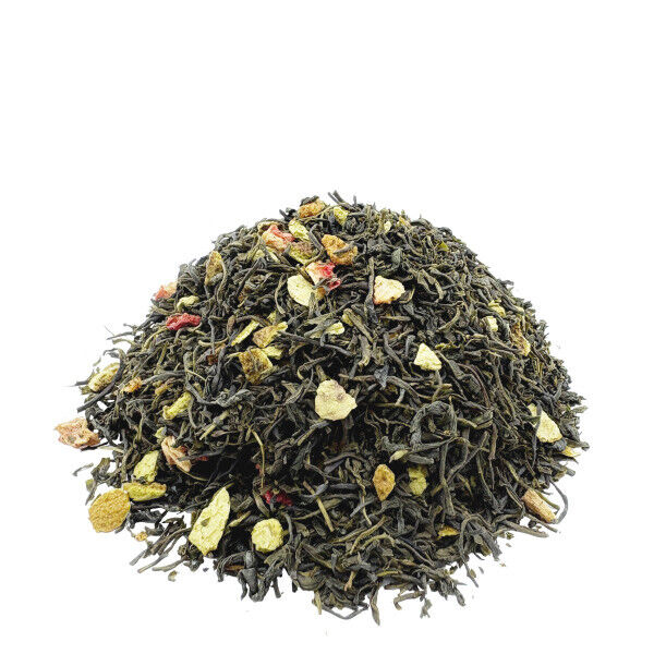 BIO Grüntee Orange-Passionsfrucht aus Ruanda